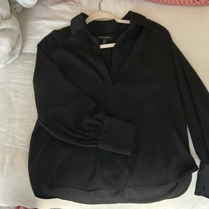 Banana Republic work top - black size petite small